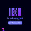 Bar Code Generator 2: The version 1.5.1.0.2102 is now available