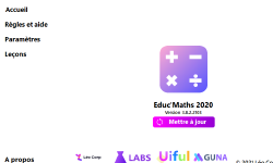 Featured image of post Educ'Maths 2020: The version 3.8.2.2103 is now available