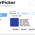 ColorPicker: The version 3.1.0.2105 is now available