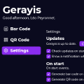 Gerayis: The version 1.2.0.2105 is now available