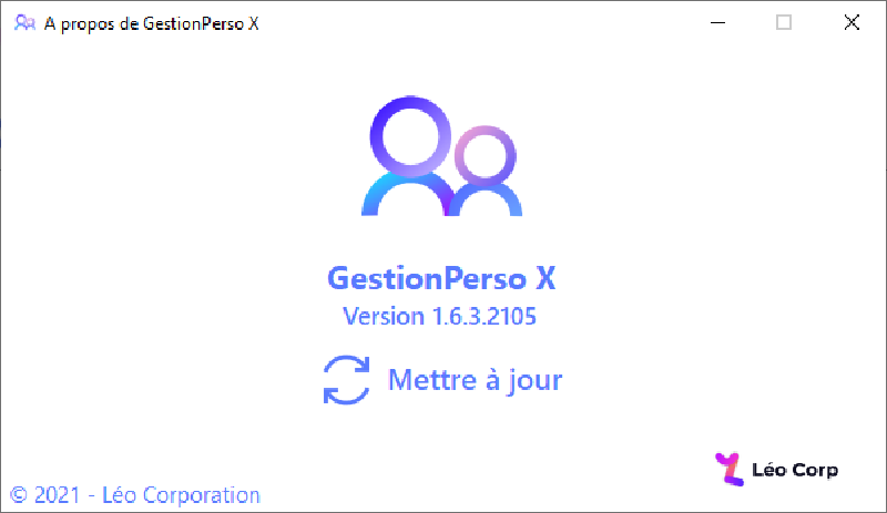 Featured image of post GestionPerso X: The version 1.6.3.2105 is now available
