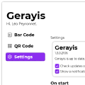 Gerayis: The version 1.3.0.2106 is now available