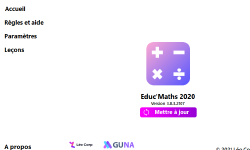 Featured image of post Educ'Maths 2020: The version 3.8.3.2107 is now available