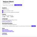 Xalyus Store: The version 2.1.0.2108 is now available