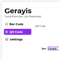 Gerayis: The version 1.7.0.2110 is now available