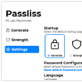 Passliss: The version 1.8.0.2110 is now available