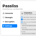 Passliss: Version 2.5.0.2206 is now available