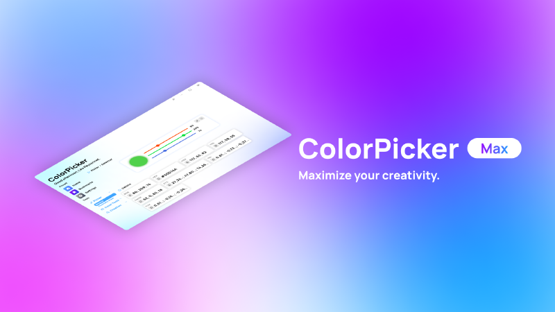 Featured image of post Introducing ColorPicker Max