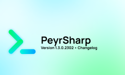 Featured image of post PeyrSharp: Version 1.3.0.2302 is now available