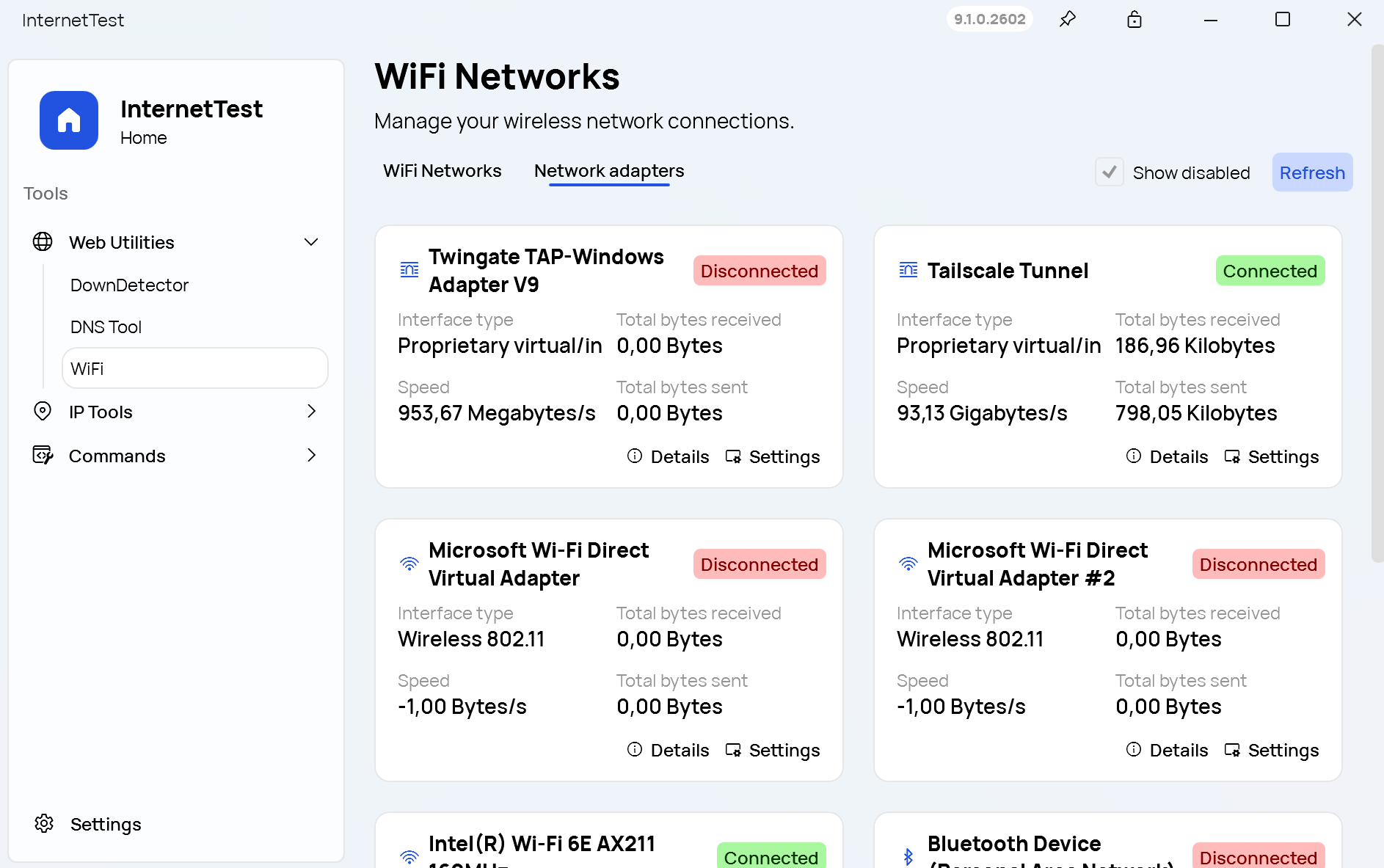 Screenshot of the new design for the &ldquo;Status&rdquo; pill